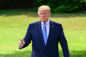 Naturbursche Donald Trump: US-Präsident und Wettergott