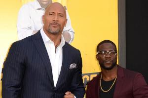 Dwayne Johnson bricht Hochzeitsreise für Kumpel Kevin Hart ab