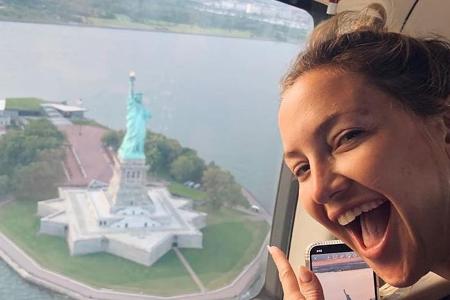 Kate Hudson hatte jede Menge Spaß in New York Kate Hudson hatte jede Menge Spaß in New York