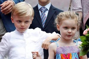Jacques und Gabriella von Monaco gehen wieder in die Schule