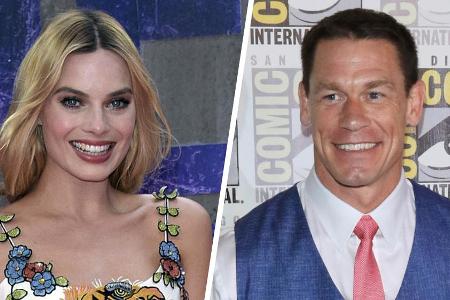 Margot Robbie und John Cena mischen Margot Robbie und John Cena mischen