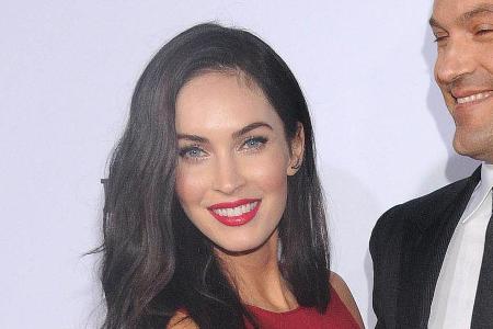 Schauspielerin Megan Fox ermutigt ihren Sohn Schauspielerin Megan Fox ermutigt ihren Sohn