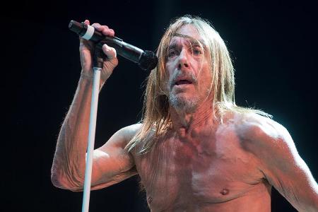 Iggy Pop gibt auf der Bühne immer alles Iggy Pop gibt auf der Bühne immer alles