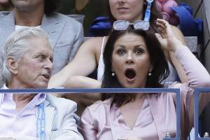 Catherine Zeta-Jones: Aufregender Besuch der US Open