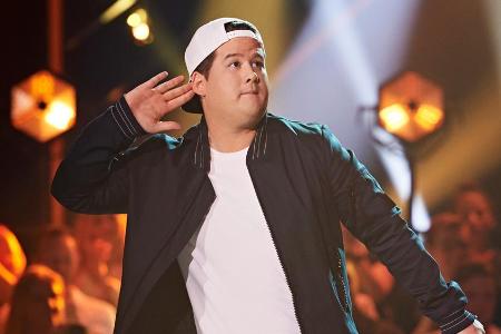Comedian Chris Tall bei der Aufzeichnung seiner Amazon-Prime-Show Comedian Chris Tall bei der Aufzeichnung seiner Amazon-Prime-Show