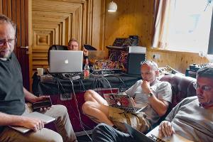 So sieht zum Beispiel eine Jam Session bei den Fantastischen Vier aus
