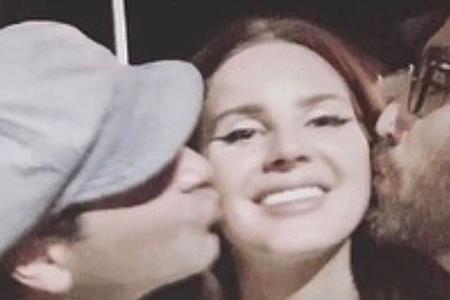 Adam Cohen (l.), Lana Del Rey und Sean Ono Lennon Adam Cohen (l.), Lana Del Rey und Sean Ono Lennon