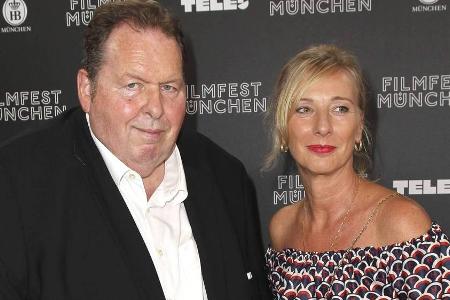 Ottfried Fischer mit Lebenspartnerin Simone Brandlmeier beim Filmfest Muenchen Ottfried Fischer mit Lebenspartnerin Simone Brandlmeier beim Filmfest Muenchen