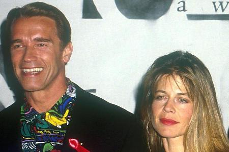 Arnold Schwarzenegger und Linda Hamilton im Jahr 1992 Arnold Schwarzenegger und Linda Hamilton im Jahr 1992