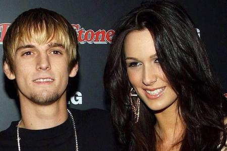 Aaron Carter mit seiner Schwester Angel Conrad im Jahr 2006 Aaron Carter mit seiner Schwester Angel Conrad im Jahr 2006