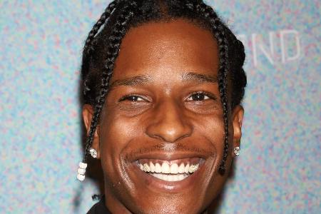 ASAP Rocky bei einem Auftritt in New York City ASAP Rocky bei einem Auftritt in New York City