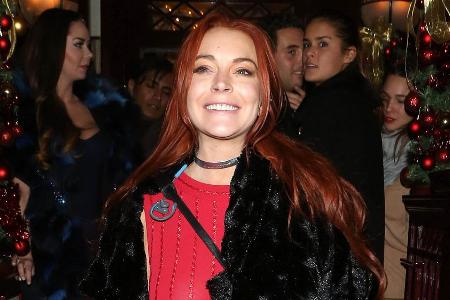 Hat im Gegensatz zu ihren App-Usern gut lachen: Lindsay Lohan Hat im Gegensatz zu ihren App-Usern gut lachen: Lindsay Lohan