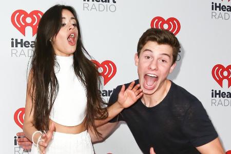 Shawn Mendes und Camila Cabello auf einem Event in Las Vegas Shawn Mendes und Camila Cabello auf einem Event in Las Vegas