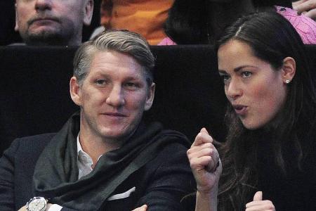 Haben nun zwei Söhne: Bastian Schweinsteiger und Ana Ivanovic Haben nun zwei Söhne: Bastian Schweinsteiger und Ana Ivanovic