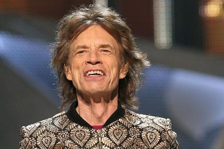 Mick Jagger von den Rolling Stones Mick Jagger von den Rolling Stones