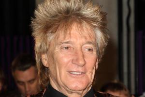 Seltener Schnappschuss: Rod Stewart und die Mütter seiner Kinder