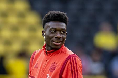Scheint musikalisches Talent zu haben: Alphonso Davies vom FC Bayern München Scheint musikalisches Talent zu haben: Alphonso Davies vom FC Bayern München