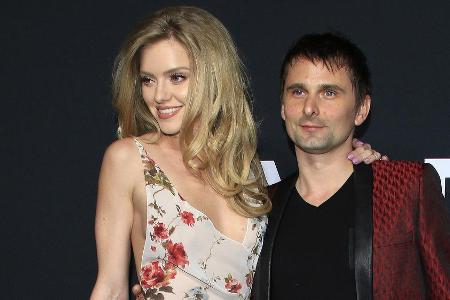 Elle Evans und Matt Bellamy bei einem Auftritt in Los Angeles Elle Evans und Matt Bellamy bei einem Auftritt in Los Angeles