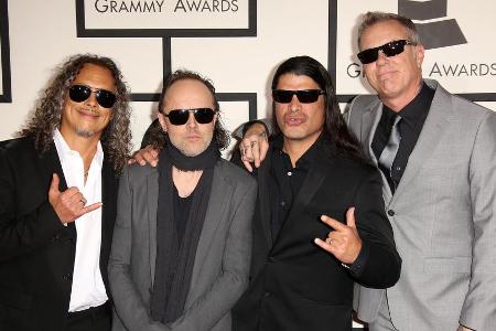 Die Heavy-Metal-Band Metallica gründete im Jahr 2017 ihre Wohltätigkeitsstiftung Die Heavy-Metal-Band Metallica gründete im Jahr 2017 ihre Wohltätigkeitsstiftung