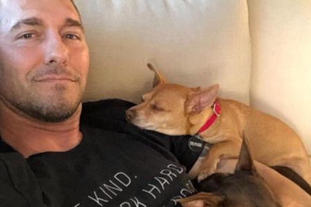 Brandon McMillan mit seinen tierischen Brandon McMillan mit seinen tierischen