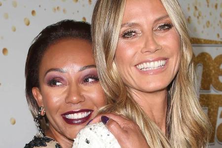 Privat und beruflich ein Dreamteam: Mel B (l.) und Heidi Klum Privat und beruflich ein Dreamteam: Mel B (l.) und Heidi Klum