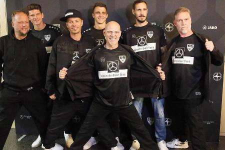 Durch und durch Stuttgarter: Die Fanta 4 haben nicht nur ein Trikot für den VfB entworfen, sondern sollen im Durch und durch Stuttgarter: Die Fanta 4 haben nicht nur ein Trikot für den VfB entworfen, sondern sollen im