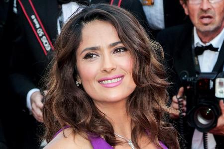 Salma Hayek war als Kind in einen Roboter vernarrt Salma Hayek war als Kind in einen Roboter vernarrt