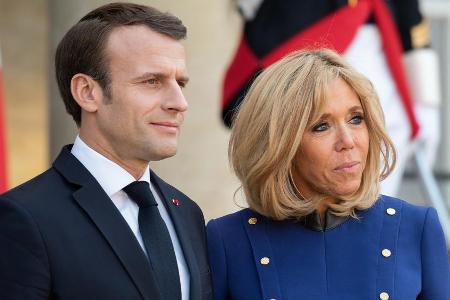Emmanuel Macron verurteilt die Attacken von Jair Bolsonaro gegen seine Frau Brigitte Emmanuel Macron verurteilt die Attacken von Jair Bolsonaro gegen seine Frau Brigitte