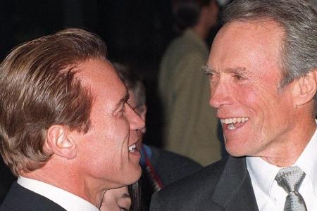 Seit vielen Jahren befreundet: Arnold Schwarzenegger und Clint Eastwood Seit vielen Jahren befreundet: Arnold Schwarzenegger und Clint Eastwood
