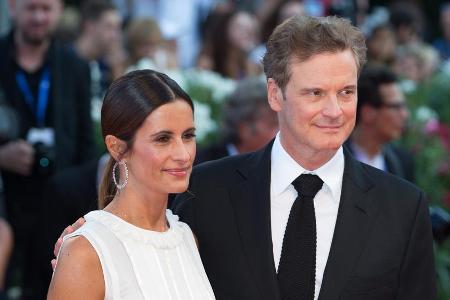 Colin Firth und Livia Giuggioli in Venedig Colin Firth und Livia Giuggioli in Venedig