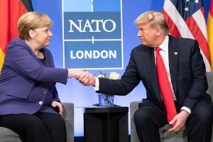 Donald Trump: Lob und Tadel für Angela Merkel