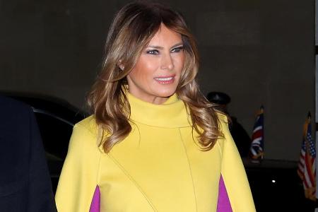 Melania Trump mit Ehemann Donald auf dem Weg zu Prinz Charles und Ehefrau Camilla Melania Trump mit Ehemann Donald auf dem Weg zu Prinz Charles und Ehefrau Camilla