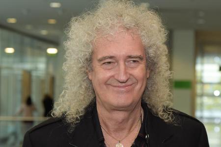 Brian May muss schnell wieder fit werden. Brian May muss schnell wieder fit werden.