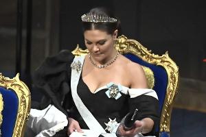 Nobelpreis: Victoria von Schweden zieht alle Blicke auf sich