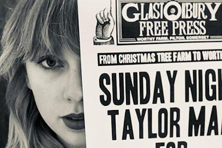 Taylor Swift freut sich auf Glastonbury 2020 Taylor Swift freut sich auf Glastonbury 2020