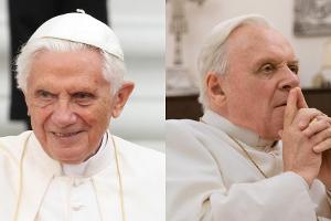 Verblüffende Ähnlichkeit: Anthony Hopkins brilliert als Papst Benedikt