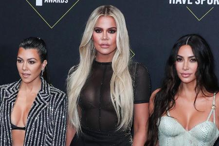 Kourtney, Khloé und Kim Kardashian (v.l.) bei einem Auftritt im November 2019