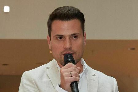 Rocco Stark bei einem Auftritt in Berlin Rocco Stark bei einem Auftritt in Berlin