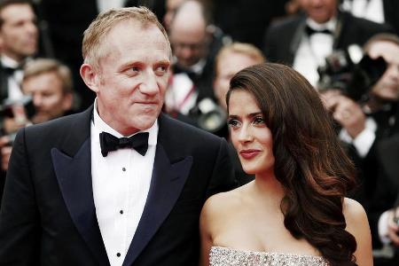 Salma Hayek und ihr Ehemann François-Henri Pinault Salma Hayek und ihr Ehemann François-Henri Pinault