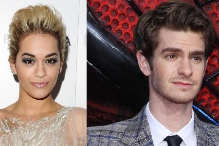 Sängerin Rita Ora und Schauspieler Andrew Garfield Sängerin Rita Ora und Schauspieler Andrew Garfield