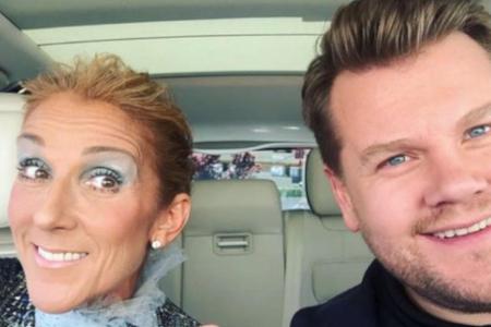Bald zu sehen: Céline Dion als Beifahrerin bei James Corden Bald zu sehen: Céline Dion als Beifahrerin bei James Corden