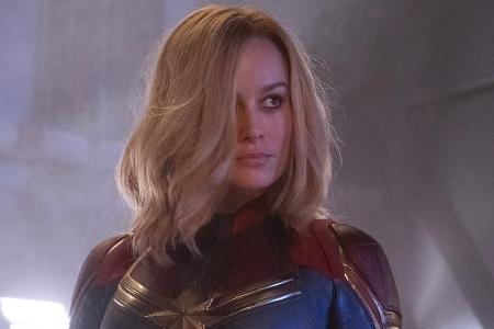 Brie Larson alias Captain Marvel im gleichnamigen Superhelden-Kracher Brie Larson alias Captain Marvel im gleichnamigen Superhelden-Kracher