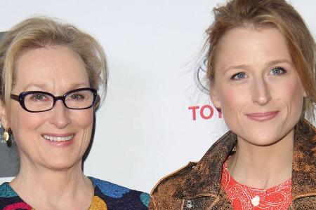 Die Ähnlichkeit ist kaum zu übersehen: Meryl Streep und ihre 35-jährige Tochter Mary Willa Die Ähnlichkeit ist kaum zu übersehen: Meryl Streep und ihre 35-jährige Tochter Mary Willa