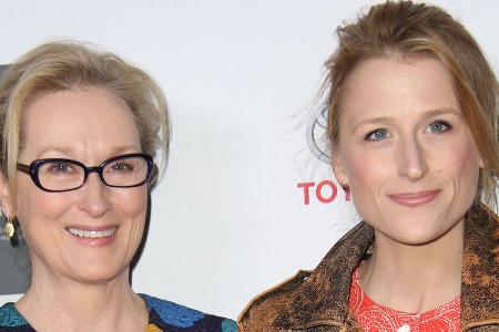 Die Ähnlichkeit ist nicht zu übersehen: Meryl Streep und ihre 35-jährige Tochter Mary Willa Die Ähnlichkeit ist nicht zu übersehen: Meryl Streep und ihre 35-jährige Tochter Mary Willa