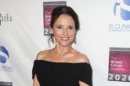 Schauspielerin Julia Louis-Dreyfus hat ihre Brustkrebserkrankung überstanden Schauspielerin Julia Louis-Dreyfus hat ihre Brustkrebserkrankung überstanden