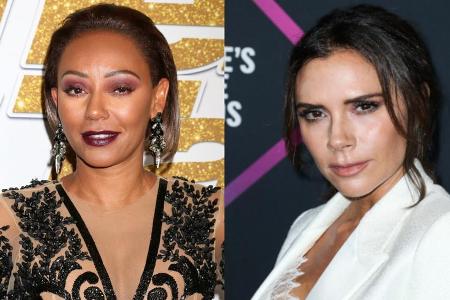 Mel B (l.) wettert gegen Victoria Beckham Mel B (l.) wettert gegen Victoria Beckham