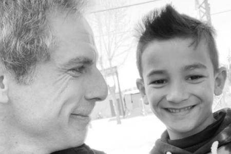 Ben Stiller postet ein Selfie mit dem achtjährigen Yazan Ben Stiller postet ein Selfie mit dem achtjährigen Yazan