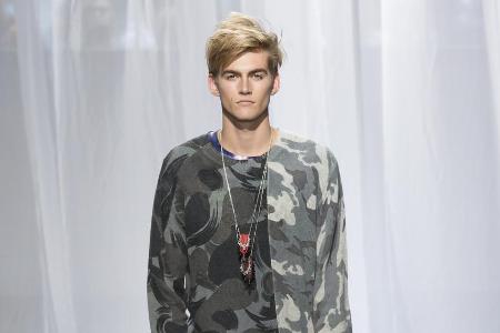 Presley Gerber - hier bei einer Modenschau - hat Probleme mit dem Gesetz Presley Gerber - hier bei einer Modenschau - hat Probleme mit dem Gesetz