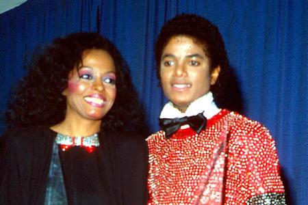 Michael Jackson und Diana Ross bei den American Music Awards 1981 Michael Jackson und Diana Ross bei den American Music Awards 1981