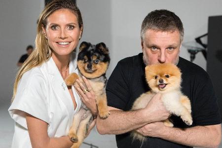 Heidi Klum und Star-Fotograf Rankin haben sich für das Nackt-Shooting von Heidi Klum und Star-Fotograf Rankin haben sich für das Nackt-Shooting von